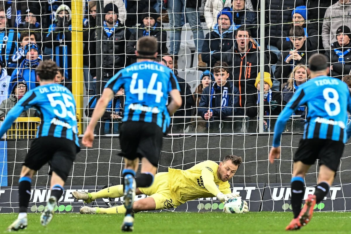 Mignolet héros : L'arrêt décisif qui relance le Club Bruges dans la course au titre