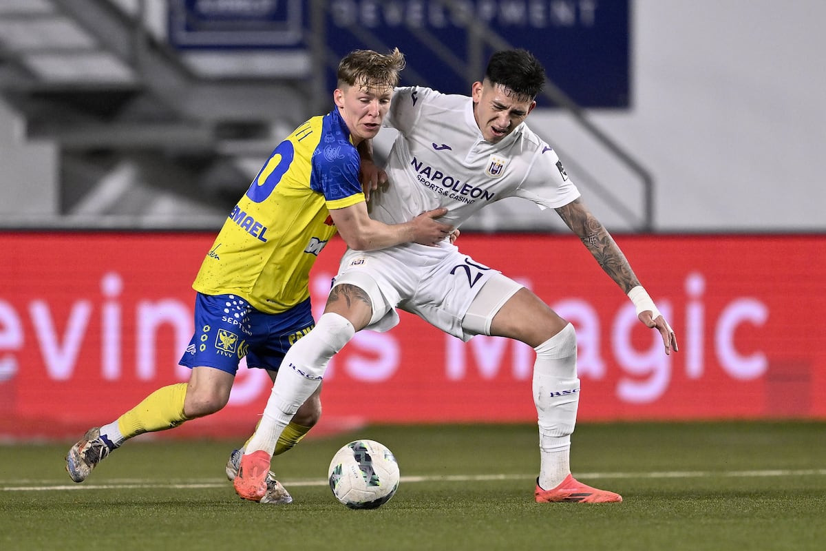 Anderlecht arrache la victoire à dix contre Saint-Trond dans un match difficile