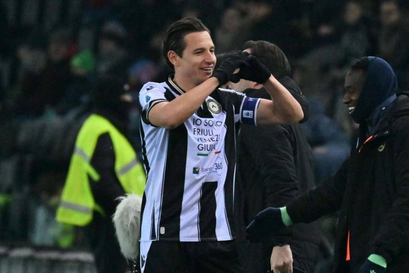 Thauvin offre la victoire à l'Udinese face à la Fiorentina