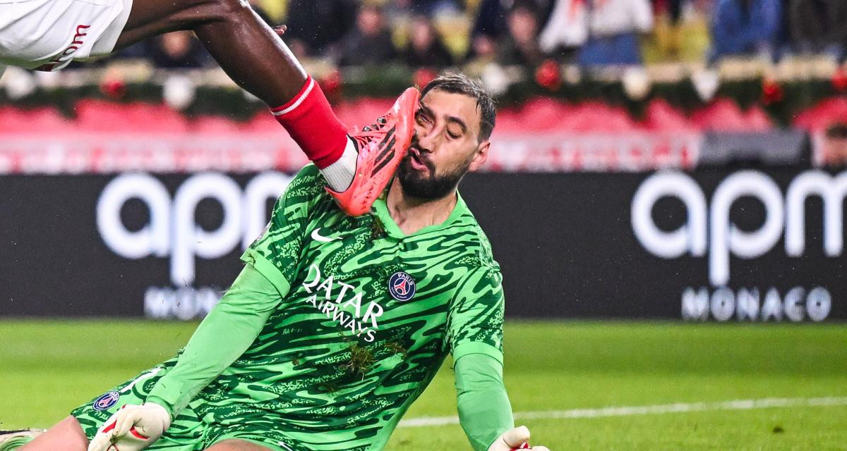 Photo de couverture de l'article Monaco-PSG : L'accolade de la réconciliation entre Singo et Donnarumma