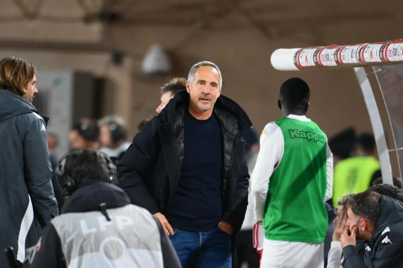 Photo de couverture de l'article Monaco-PSG : Hütter reste ambitieux malgré la défaite et l'écart au classement