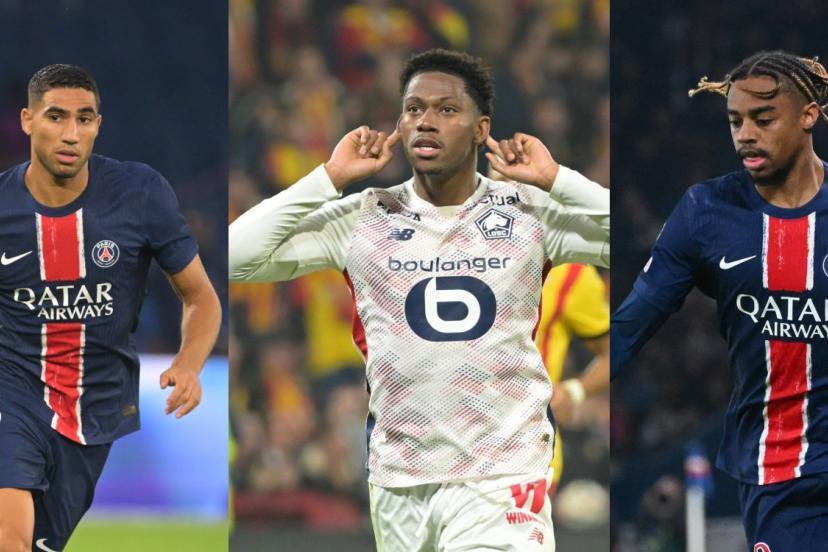 Photo de couverture de l'article Ligue 1 : Le PSG et Lille dominent l'équipe type des internautes en 2024