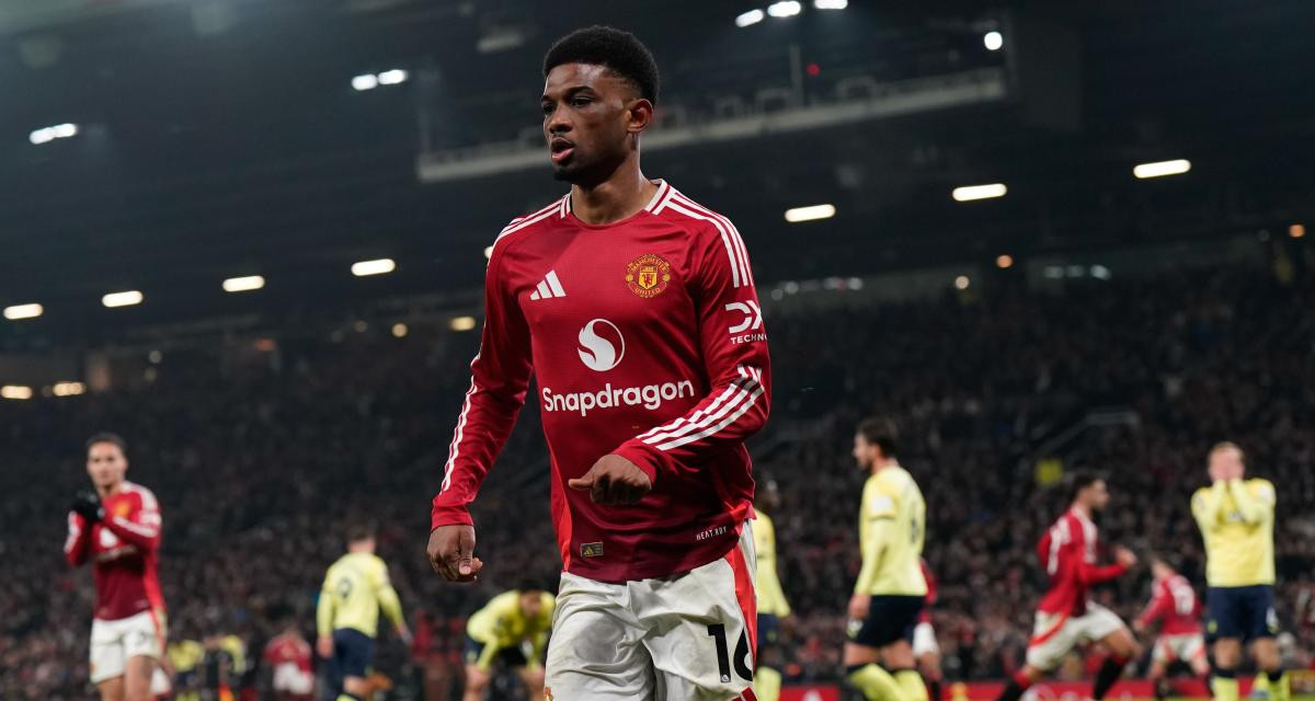 Amad Diallo offre une victoire spectaculaire à Manchester United contre Southampton