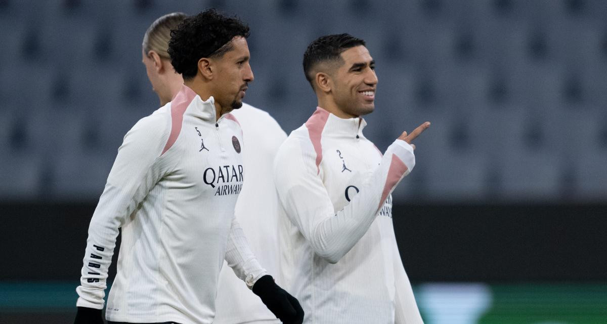 PSG : Marquinhos et Hakimi absents contre Reims, une stratégie calculée avant Stuttgart