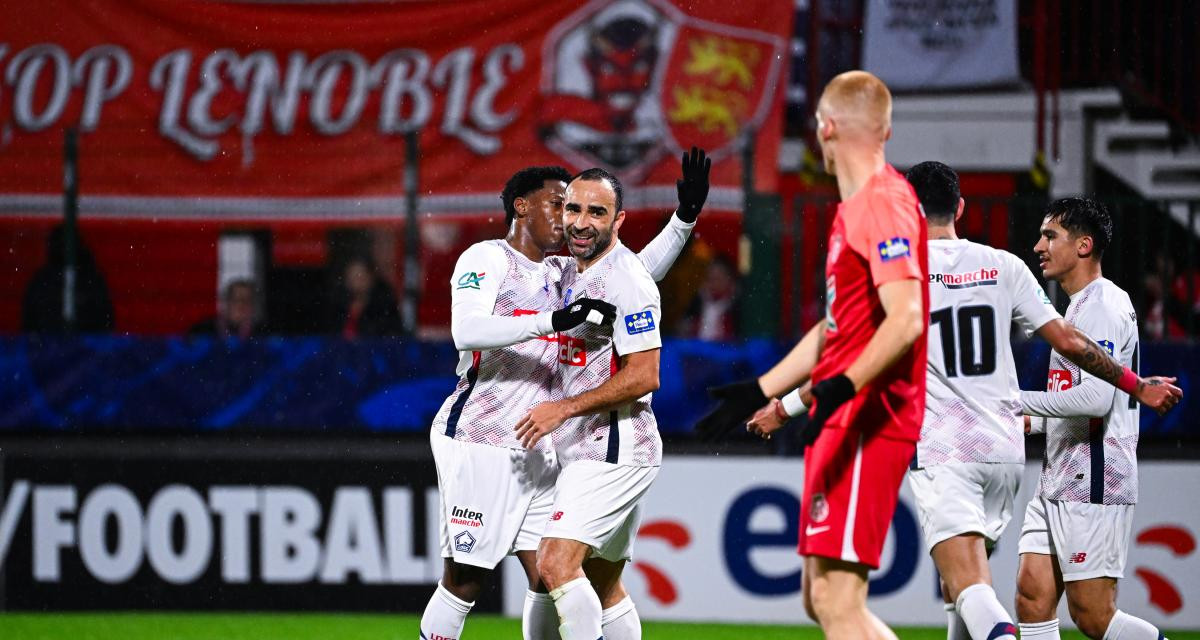 Photo de couverture de l'article Coupe de France : Lille s'impose sans trembler, Dijon chute face à un petit poucet