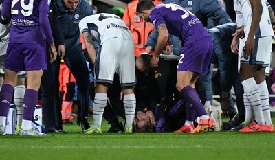 Photo de couverture de l'article Malaise d'Edoardo Bove : Le milieu de la Fiorentina rassure après son passage aux urgences