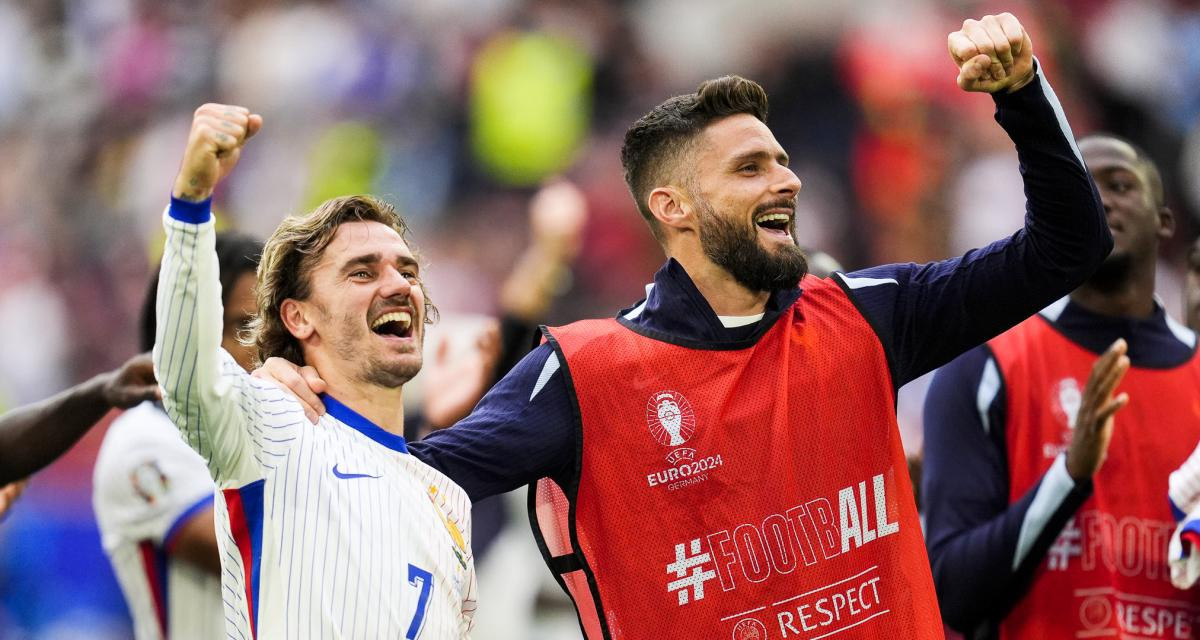 Griezmann et Giroud : La FFF célèbre deux légendes du football français